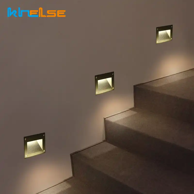 Led Wall Recessed Light 230v Recessed Spot Stair Light Stairs Light Stair Light Wall Fixtures Home Garden