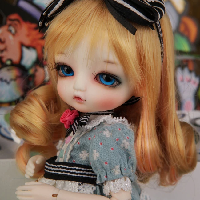 

alice Special Sheep ver. Lea 1/8 BJD Doll BJD/SD Fashion LOVELY model Resin Joint Doll For Baby Girl Birthday Gift random eyes