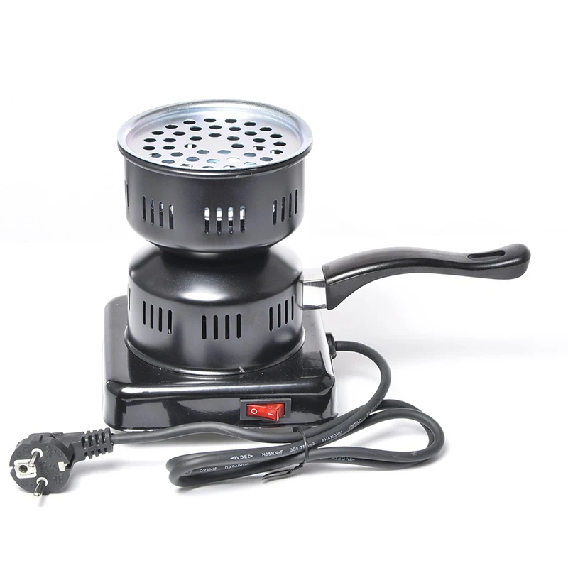 EU US plug 220 V 600 w черный уголь для кальяна горелки нагреватель нагревательная