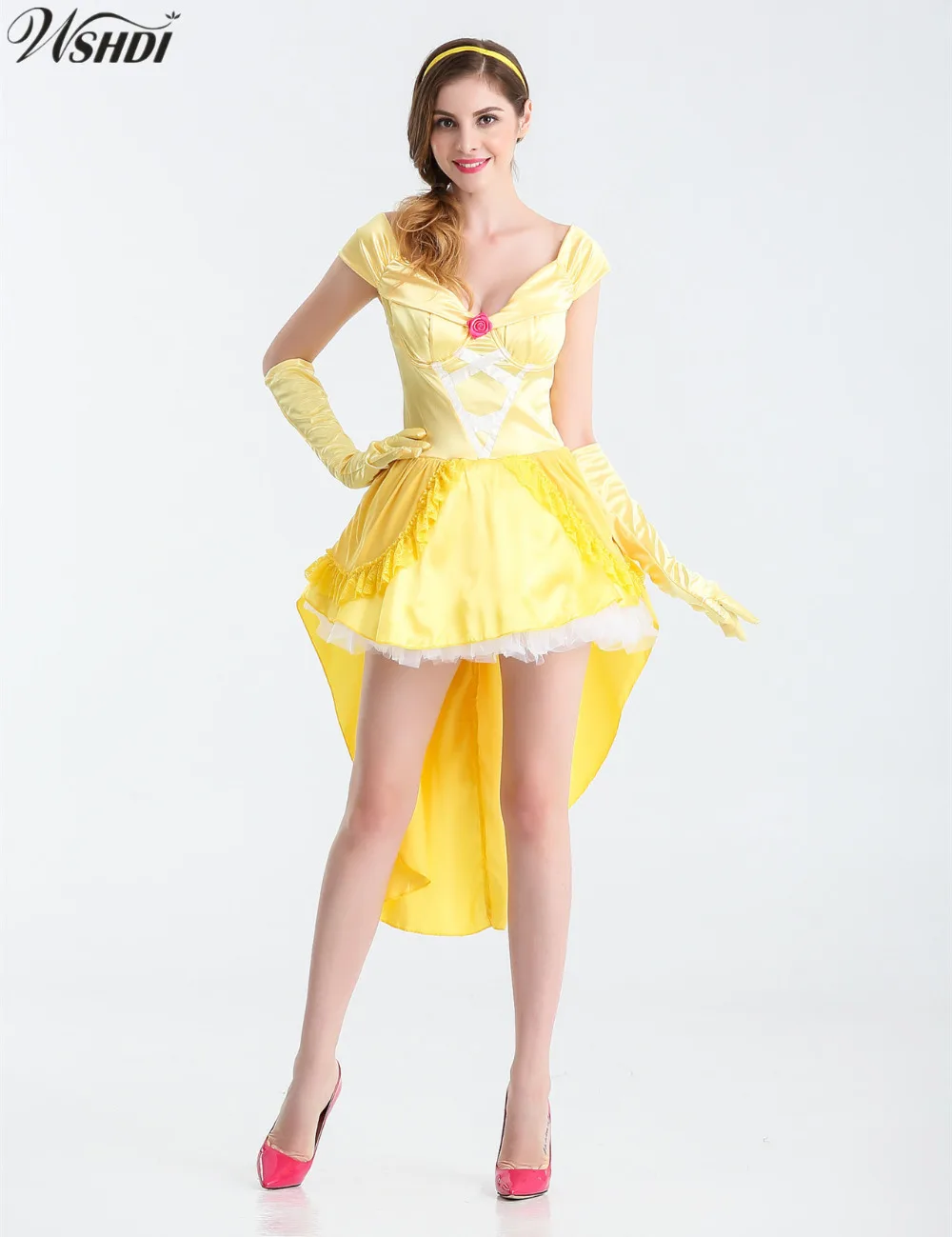 Beauty And The Beast Halloween Costume 2018 Hot Sale Movie Beauty And The Beast Costume Adults Sexy Women