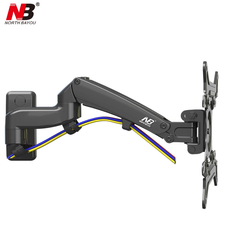 NB F300 весна газа 30-40 дюймов светодио дный ТВ настенное крепление монитора держатель эргономичное крепление Макс. VESA 200*200 мм загрузки 5 ~ 10kgs