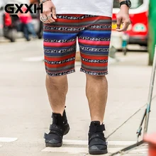 Tide брендовые штаны большого размера мужские Свободный Повседневный хлопковый в полоску штаны с принтом летние тонкие мужские штаны размер XXL-3XL 4XL 5XL 6XL