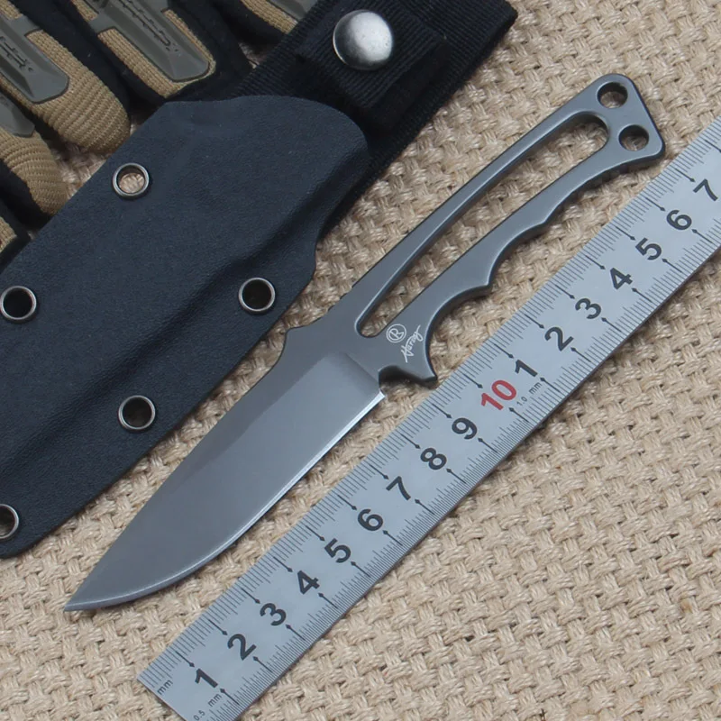

Utility Fixed Knife S35VN Blade Whole Steel Handle Outdoor Survival Camping Knife Hunting Knife Tactical Multitool diving knife