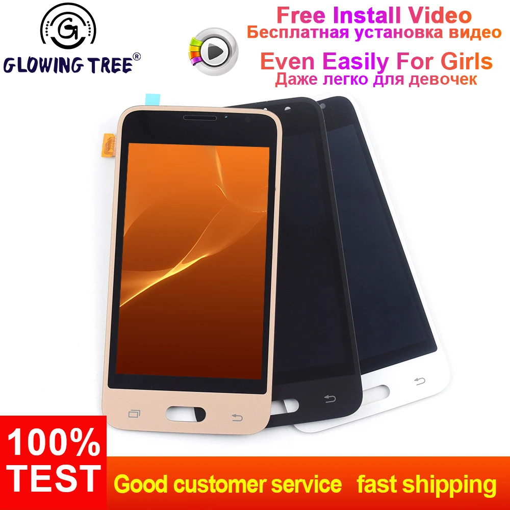 

4.3 For Samsung Galaxy J120 LCD J1 J120F J120DS J120G J120M J120H J120W Touch Screen Digitizer + LCD Display Panel Assembly