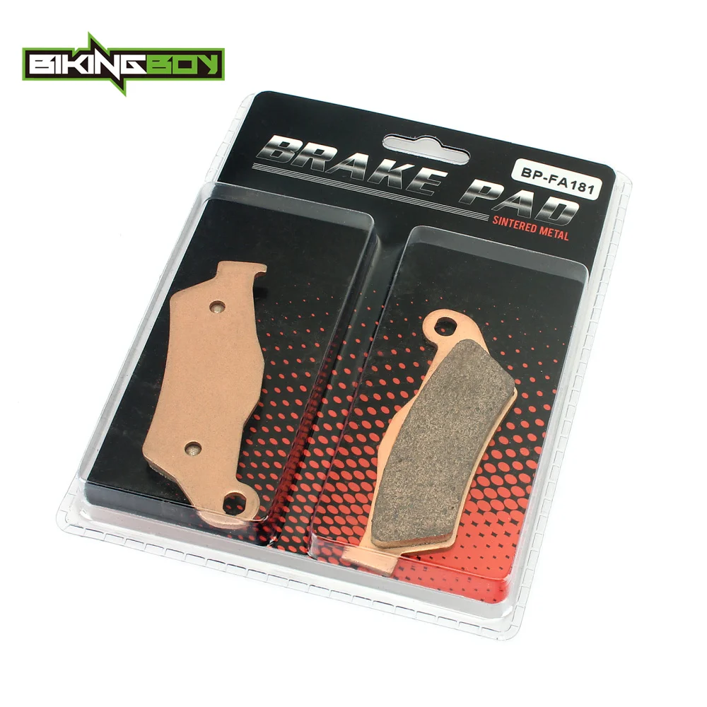 BIKINGBOY для KTM 125 200 250 300 350 380 400 500 525 530 550 EXC EXC-F EXC-E SX SX-F XC MXC MX спеченные передние тормозные колодки