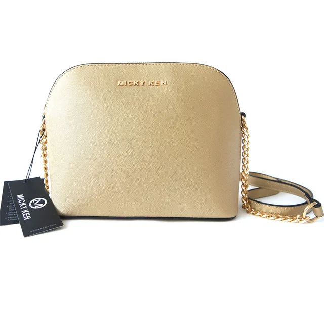 Бренд MICKY KEN, дизайнерские женские сумки, сумки через плечо, женские сумки-мессенджеры на плечо - Цвет: Gold