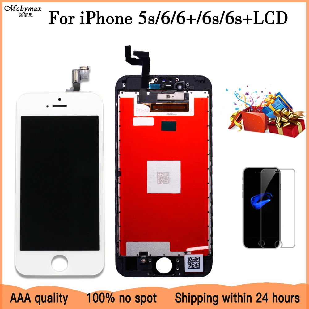 Сменный сенсорный 3D ЖК-экран для iPhone 6 6s, Диагональ экрана в сборе, дигитайзер для iPhone 6sp, ЖК-дисплей без мертвых пикселей + подарки
