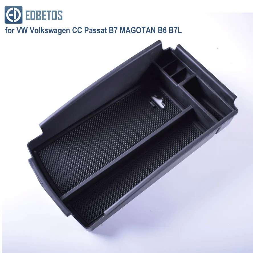 

Armrest FOR V W VOLKSWAGEN CC PASSAT B6 B7 2006-2015 CENTRAL STORAGE BOX ARM REST ARMREST GLOVE HOLDER PLATE CAR ORGANIZER