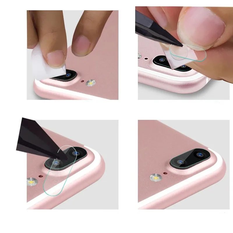 Защитная пленка для экрана камеры iPhone X Iphone 8 7 6 6S Plus защитная объектива HD