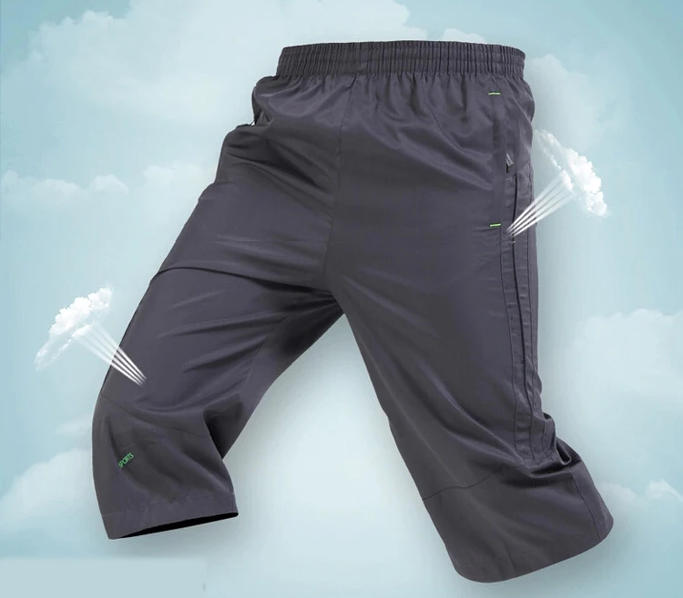 NaranjaSabor новые летние Для мужчин Капри женские шорты спортивная дышащая мужская Мужской Мальчики Быстросохнущие шорты Jogger свободные