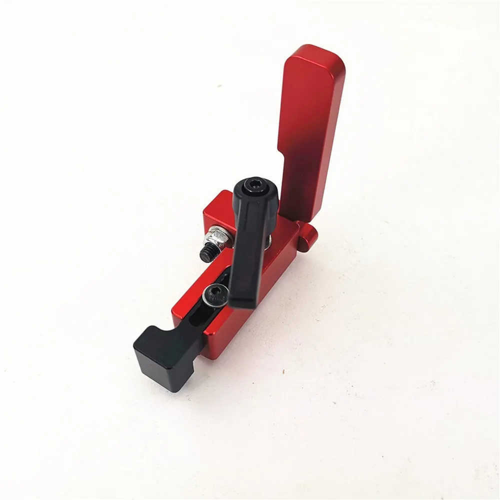 75mm Height Miter Track T-track Stop Sliding Brackets T-Slot Aluminium Profile Woodworking Tools Workbench DIY Accessories