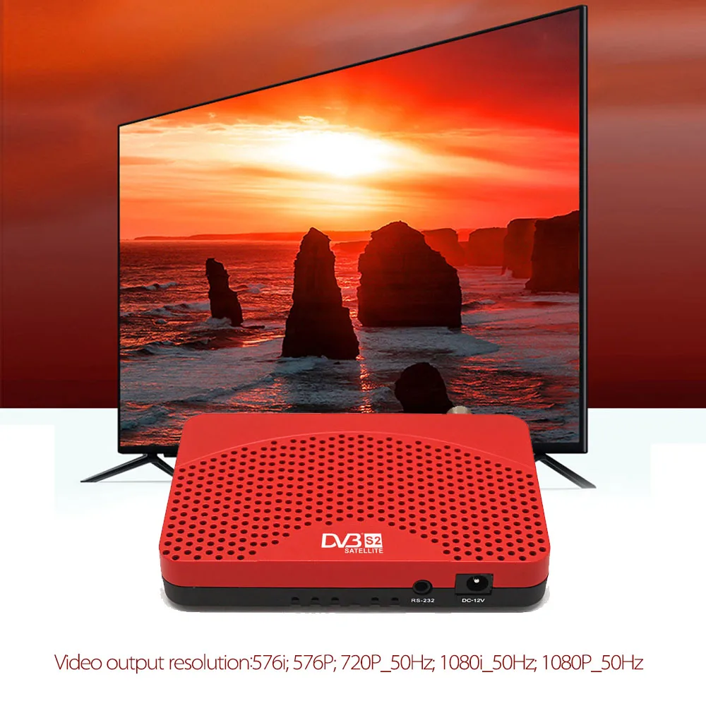 Vmade South America DVB-S2 Satellite Receiver H.264 Digital TV Box HD DVB S2 MINI TV Tuner supports Youtube IPTV CCCAM Receptors