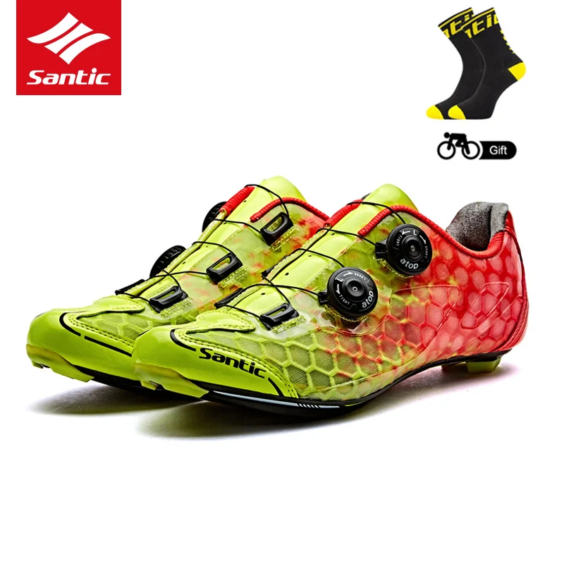 Santic font b Mens b font PRO Racer Road Cycling font b Shoes b font Carbon