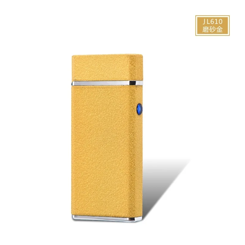Metal Windproof Electronic Lighter Double Arc Usb Charging Electric Plasma Pulse for Smke Pipe Cigarette Cigar Hookah Shisha