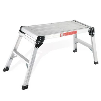

Trapezoid Chair Outdoor Al Light Step Stools 150kg Step Ladders CE Washing Lightweight Car Chair Sliver Bath Shower Foot Stool