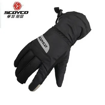 

2019 New SCOYCO winter waterproof motorcycle riding gloves super warm keeping cold-proof knight racing glove MC32 touch screen