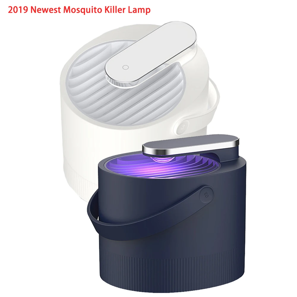 

2019 Newest Mosquito Killer Lamp USB LED Smart Touching Control Mosquito Killer Lamp Mosquitos flies Pest Trap UV Light Indoor