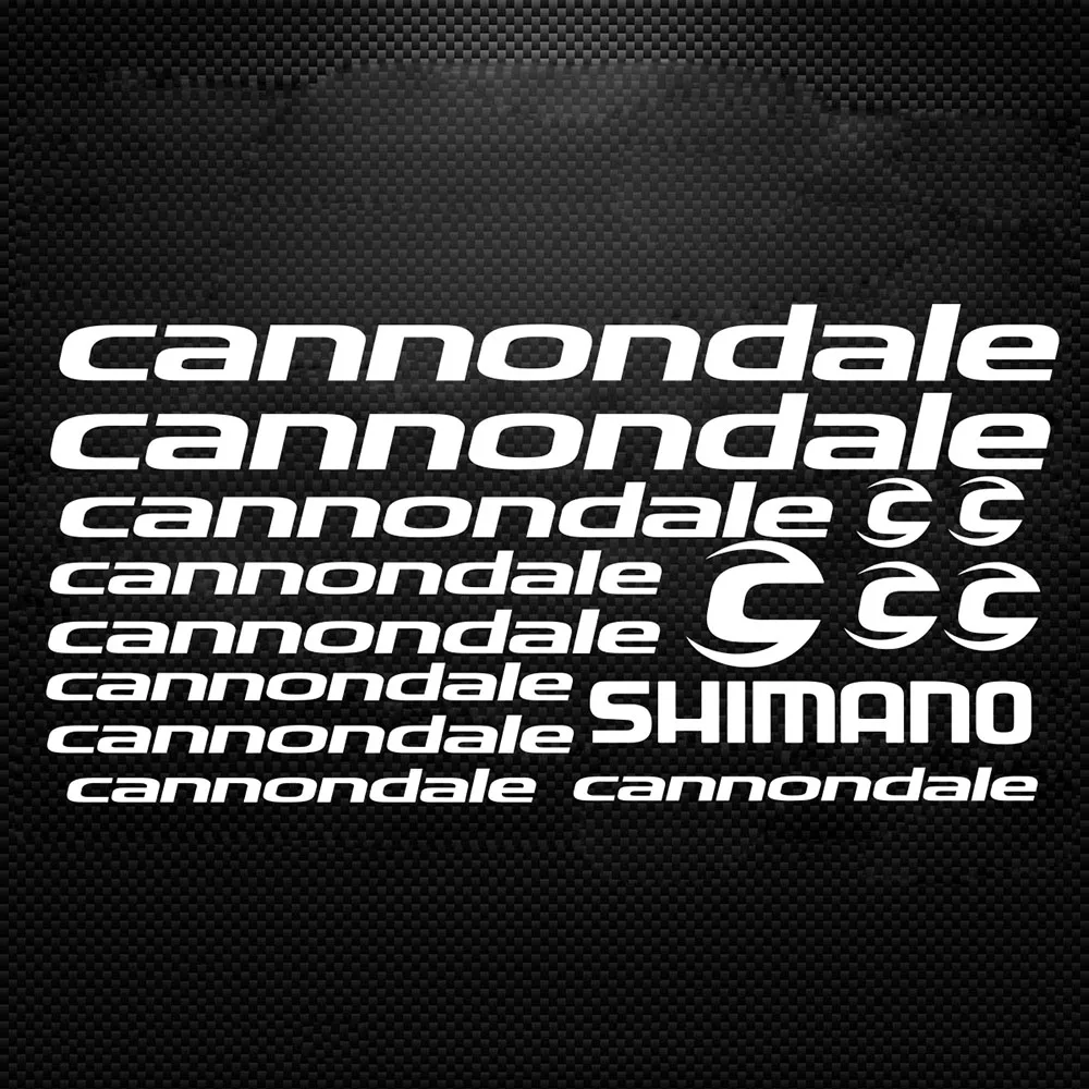 Cannondale Bicycle Bike Cycling MTB Road Frame Decal Decals Stickers Set Vinyl 3