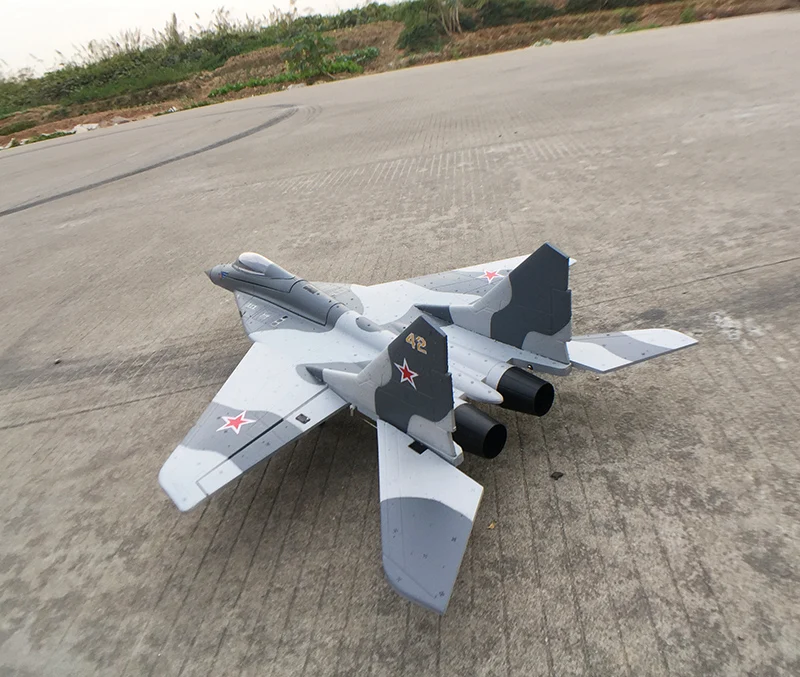 Skyflight LX EPP Твин 30 мм EDF мини MIG29 комплект плоская модель rc W/O МОТОР сервоприводы ESC