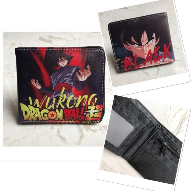 Кошелек детский dragon ball Супер рисунок кошелек dragon ball Z Goku с карманом для монет держатель для карт тонкий