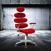 Fashion New Simple Modern Creative Office Chair Household Leisure Lifting Computer Chair Ergonomic Soft Swivel Chair