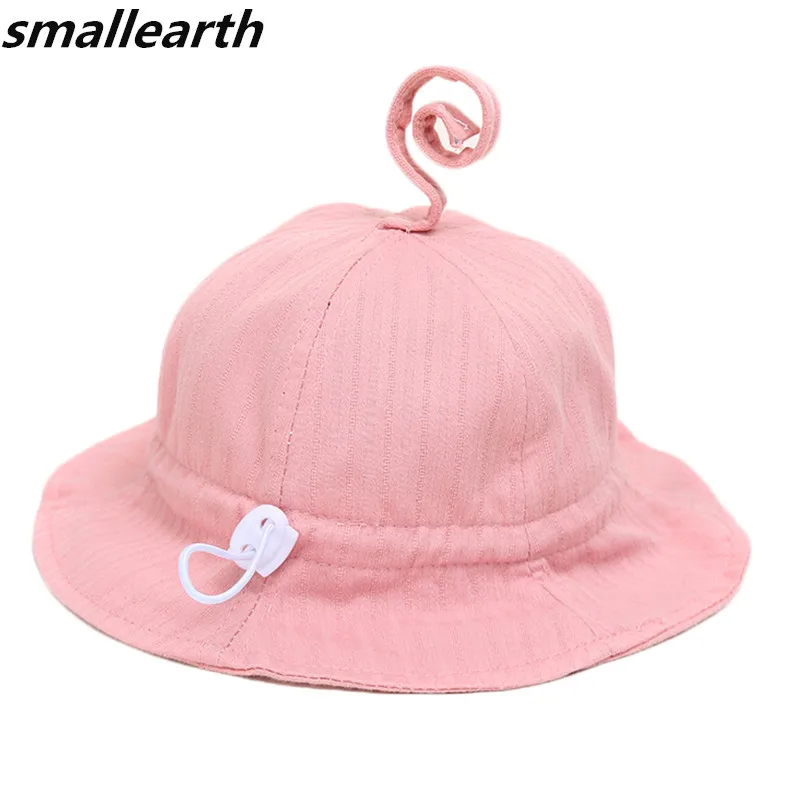 2019 новый сезон: весна-лето детские летние шапочки одноцветное цвет маленьких обувь для девочек Защита от солнца пляжная шляпа дети шляпа