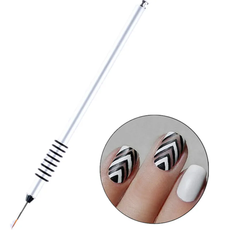 TFSCLOIN-1pcs-Metal-Handle-Nail-Brush-Liner-Painting-Drawing-Pen-Brushes-UV-Gel-Extension-Builder-Nail (2)