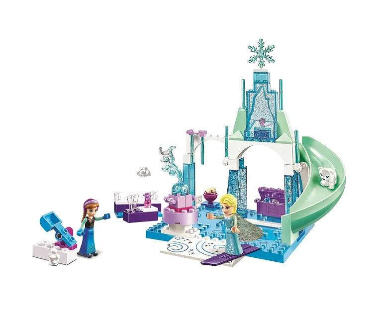 

Bale 10665 Arendelle Castle Building Blocks Princess Anna Elsa Buildable Compatible with Lepin Friends