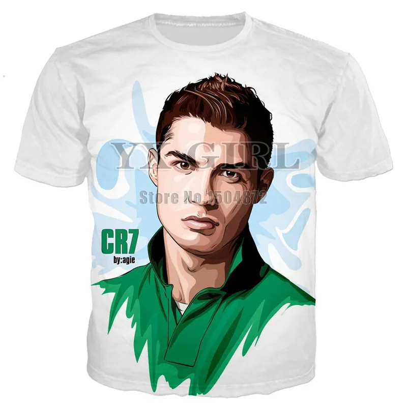 3d Ronaldo t shirt (2)
