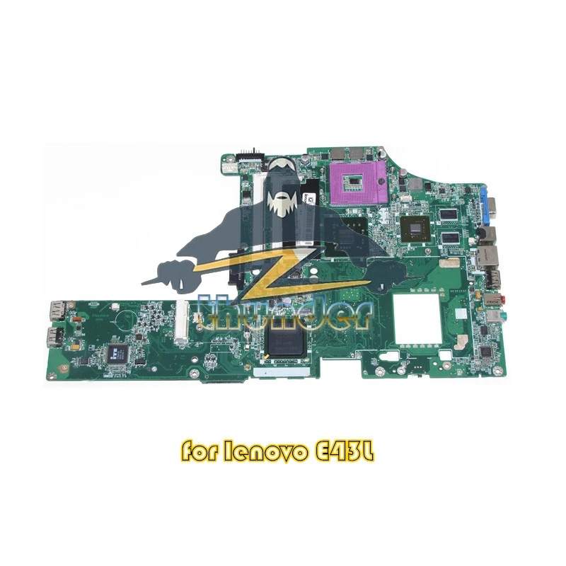DALE9EMB8D0 for lenovo E43 E43L laptop motherboard PM45 DDR3 Quadro NVS 3100M