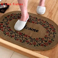 Горячая ковер ручной работы гостиная кухонные Половики ванная комната Нескользящие коврики для лестниц коврик для ванной двери коврик для прихожей