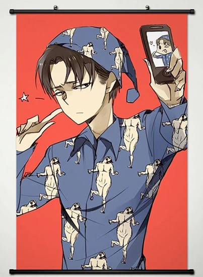 Wall Scroll Poster Fabric Printing for Anime Attack on ...