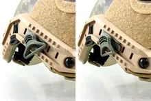 FAST Helmet motorcycle helmet Goggle Swivel Clips (Foliage Green) bd8620b