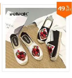 Wellwalk espadrilles/женские туфли в стиле Дерби, лоферы без шнуровки, женские балетки на плоской подошве, женские мокасины с кристаллами и бантом