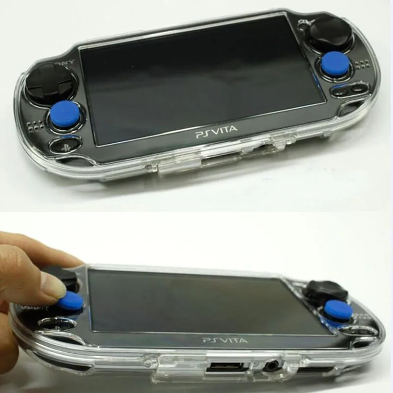 6 в 1 силиконовый чехол для джойстика аналоговый джойстик защитный Sony PlayStation Psv ita PS
