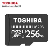 TOSHIBA 256 GB U1 карта памяти SDXC max 100 м/с Micro SD карта SDHC-I класс 10 официальное подтверждение TF 256G