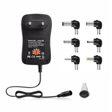 3 V 4.5 V 5 V 6 V 7.5 V 9 V 12 V 2A 2.5A AC DC Adaptador de Alimentação Carregador adaptador de Alimentação Ajustável para Câmera tira Router Circuitos placa