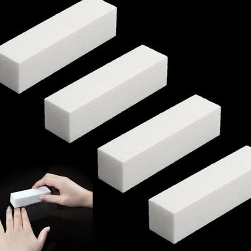 

5Pcs Buffing Sanding Nail Buffer Block Files Acrylic Pedicure White Buffer Block Manicure Nail Art
