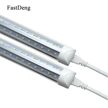 

T8 Led V-Shape Led Bulb Integrated T8 Led Bulbs Tubes AC85-265V 2000Lm 20W High Power Daily Indoor Lighting