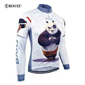 

BXIO 2020 Winter Thermal Fleece Cycling Jersey/Jacket/Skinsuit Long Sleeve Clothing Bike Bicycle Wear Fabric ciclismo 081