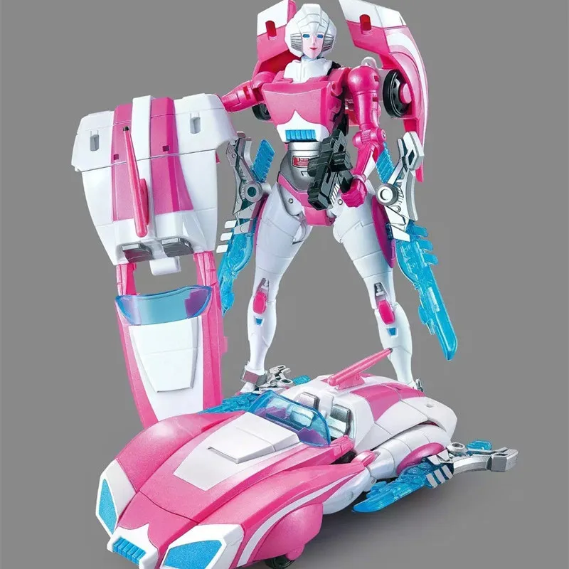 

Transformation Car Model Metal Arcee Action Figure Toys Female Warrior Deformation Robot Children Gifts