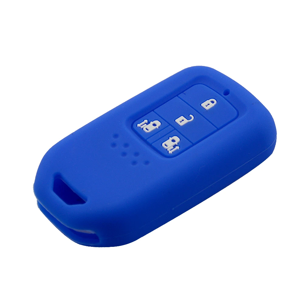 4 buttons silicone car key case for Honda 3