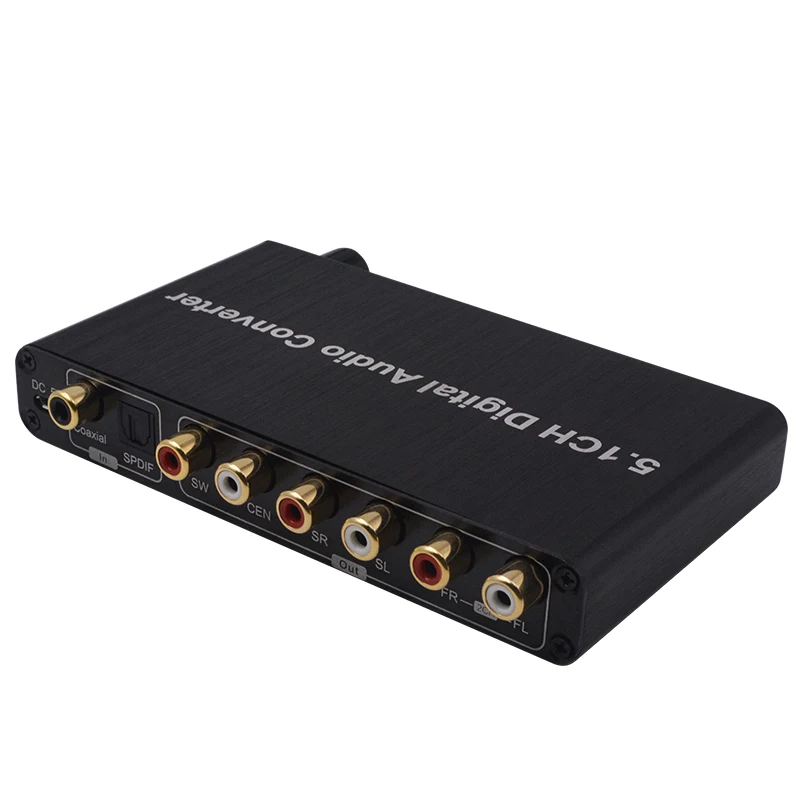 5.1ch цифровой аудио конвертер DTS / AC3 Dolby декодирование SPDIF вход до 5 1 | Электроника