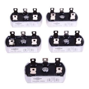 

20a Amp Generator Diode Rectifier Bridge Three Phase Power Fast Recovery Rectifiers Diodes Kits For Generator SQL20A