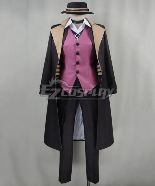 

Розовый костюм для косплея Bungou Stray Dogs, чуя накахара, E001
