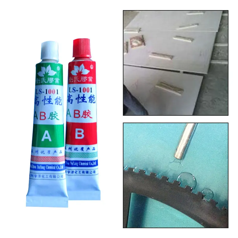 

New A+B Epoxy Resin Adhesive Glue with Spatula for Super Bond Metal Plastic Wood