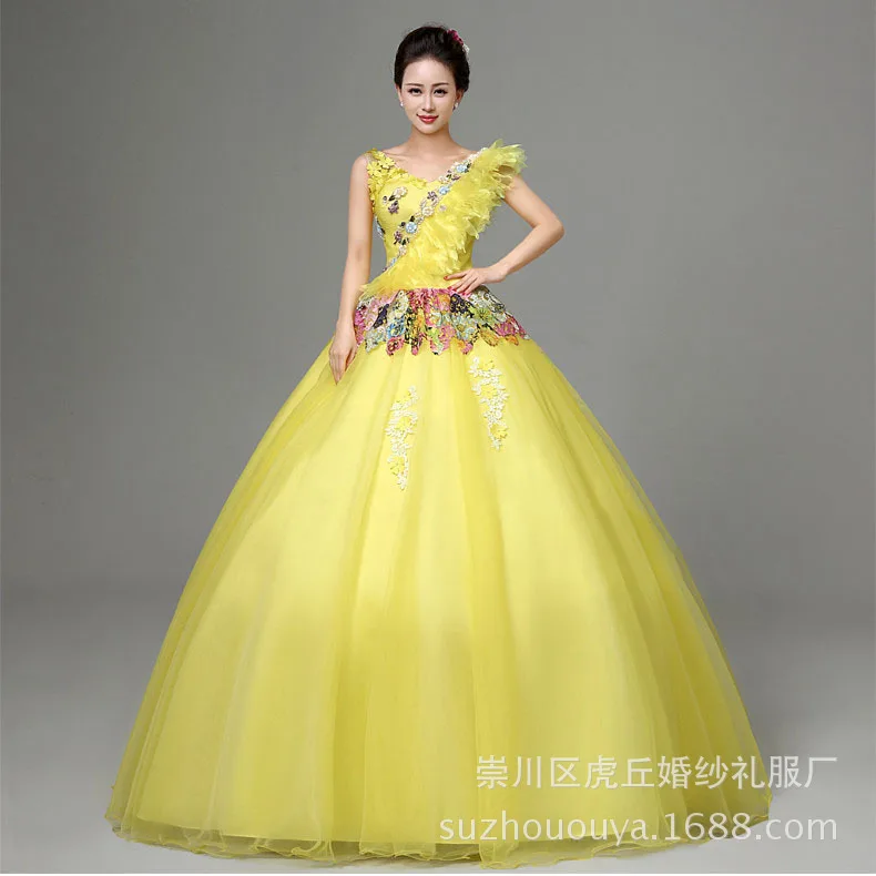 

2019 New Listing Stylish Big V-Neck Cap Sleeve Cute Organza Ball Gown Quinceanera Dresses Girl Plus Size Vestidos De 15