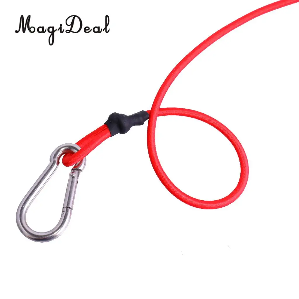 Elastic Kayak Canoe Safety Leash Fishing Rod Lanyard Paddle Leash for Kayaking Canoeing Rafting Inflatable Boat Accessories