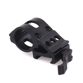 

Tactical Picatinny/Weaver Rail Mount for Flashlight with Quick Release