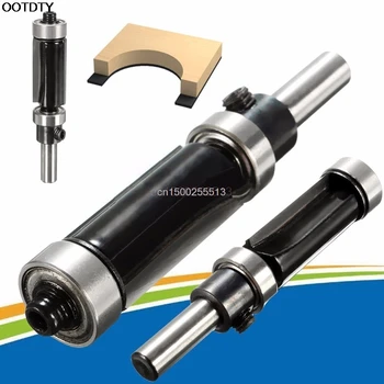 

Flush Trim Router Bit Top & Bottom Bearing 1" H X 1/4'' Shank Woodworking Tool
